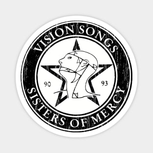 Sisters of Mercy Retro Magnet